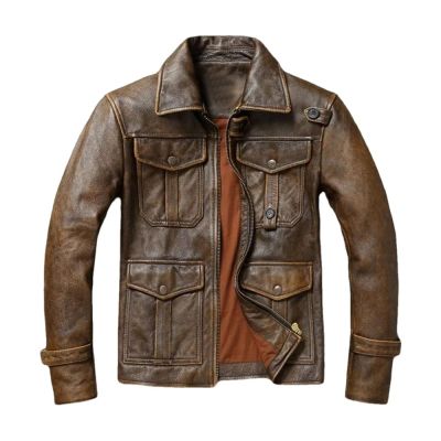 Hunting Leather Coat